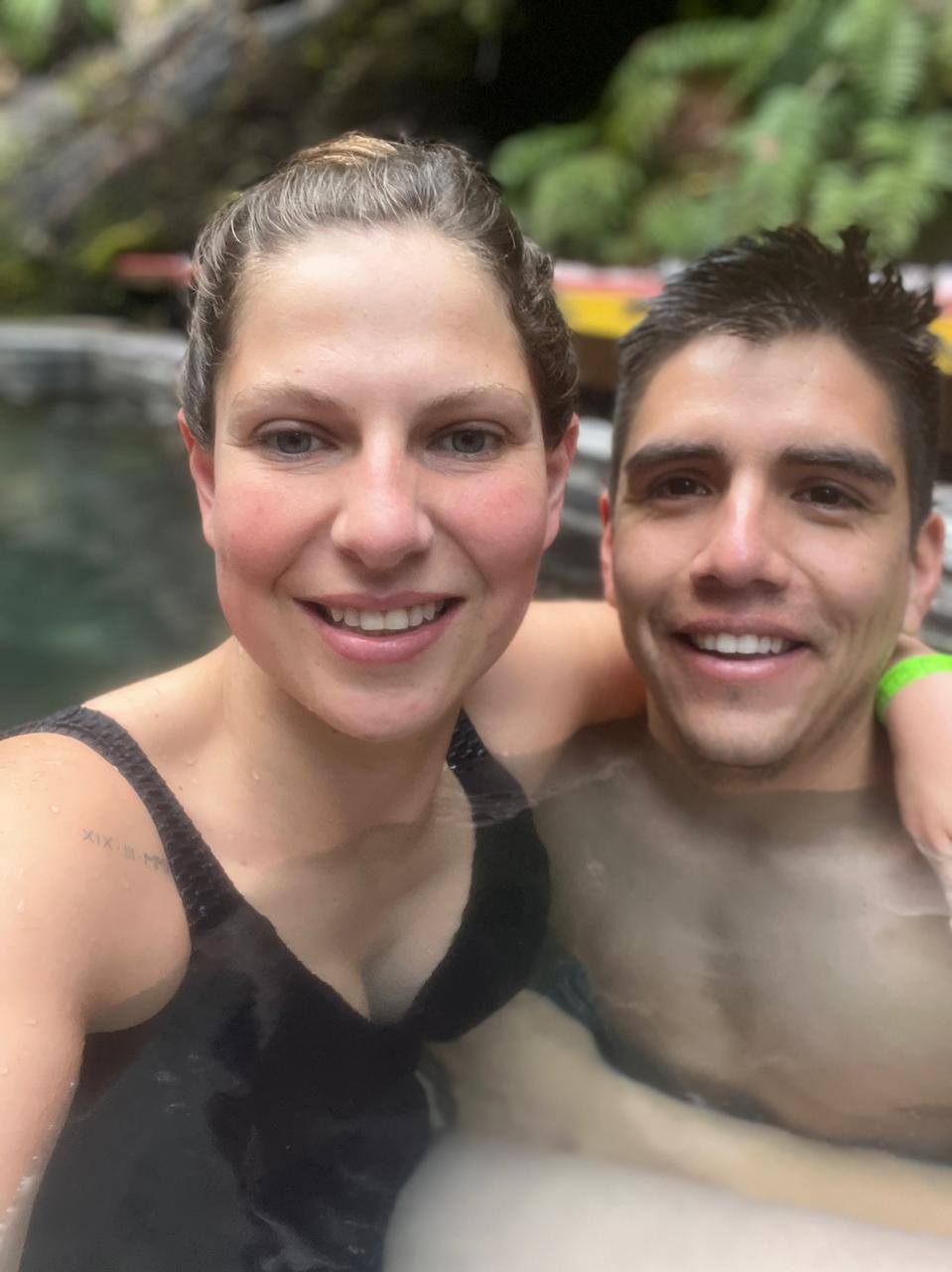 Foto de Stefy y Joaco